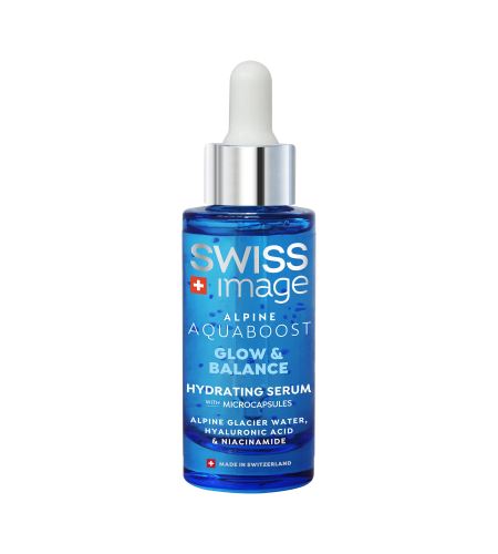Swiss Image Aquaboost Care Alpine Aquaboost Hydrating Serum With Microcapsules hydratačné sérum s mikrokapsulami 30 ml