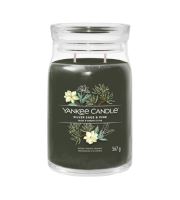 Yankee Candle Silver Sage &amp; Pine signature sviečka veľká 567 g