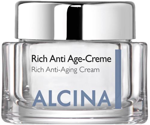 Alcina Rich Anti-Aging Cream výživný krém proti stárnutí pleti 50 ml