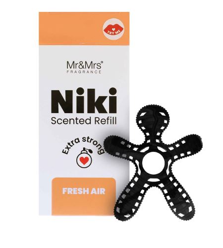 Mr&Mrs Fragrance Niki Fresh Air náplň do vône do auta