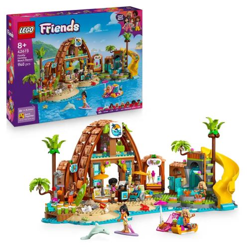 LEGO® Friends 42673 Rodinná dovolenka na pláži