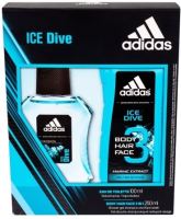 Adidas Ice Dive M EDT 100 ml + SG 250 ml