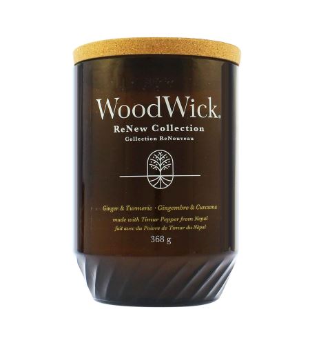 WoodWick ReNew Ginger & Turmeric Veľká sviečka 368 g