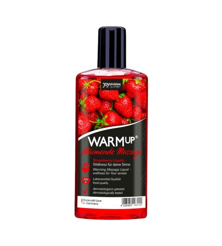 JoyDivision Warmup Strawberries hrejivý masážny gél 150 ml