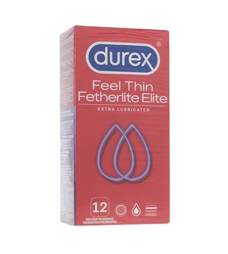 Durex Feel Thin Extra Lubricated kondómy