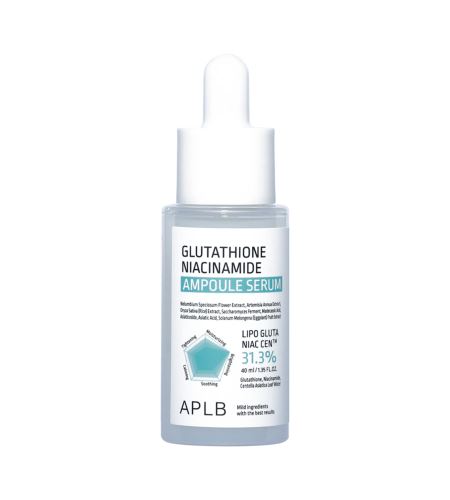 APLB Glutathione Niacinamide Ampoule Serum rozjasňujúce pleťové sérum 40 ml