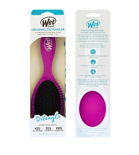 Wet Brush Original Detangler kefa na vlasy Sky