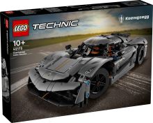 LEGO® Technic 42173 Sivé hyperauto Koenigsegg Jesko Absolut (4)