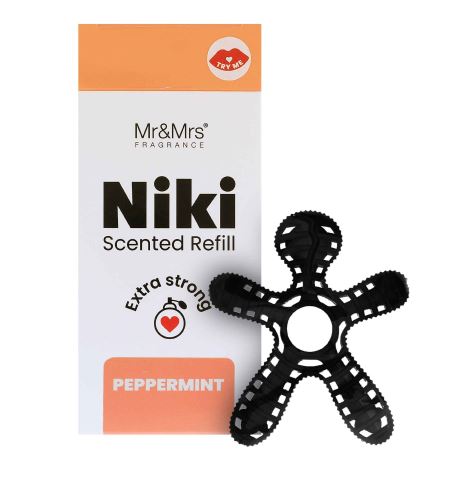 Mr&Mrs Fragrance Niki Pepper Mint náplň vôna do auta 1 ks