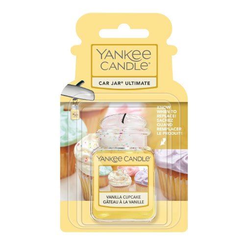 Yankee Candle Vanilla Cupcake gélová visačka do auta 1ks