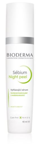 Bioderma Sébium Night Peel nočné exfoliačné sérum proti nedokonalostiam pleti 40 ml