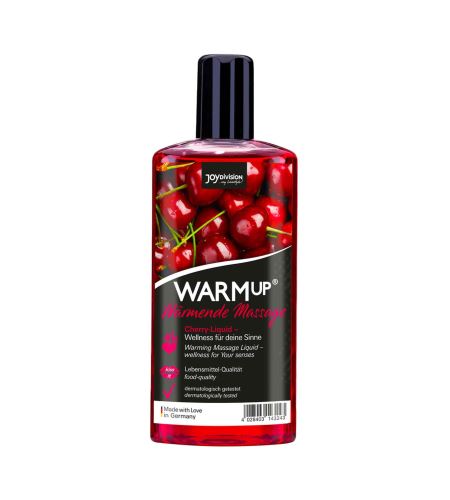 JoyDivision Warmup Cherry hrejivý masážny gél 150 ml