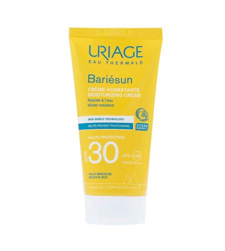 Uriage Bariésun Moisturizing Cream hydratačný krém na opaľovanie SPF 30 50 ml
