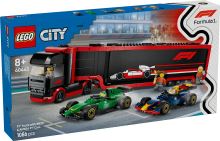 LEGO® City 60445 Kamión F1® s autami RB20 a AMR24 F1® (2)