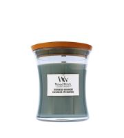 WoodWick Evergreen Cashmere Voňavá sviečka s dreveným knôtom 275 g