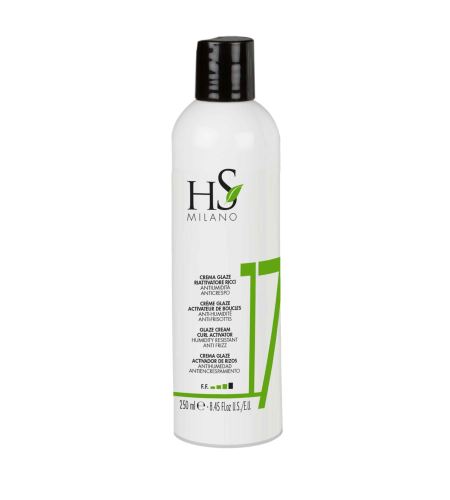 HS Milano Glaze Cream Curl Activator krém na oživenie kučeravých vlasov 250 ml