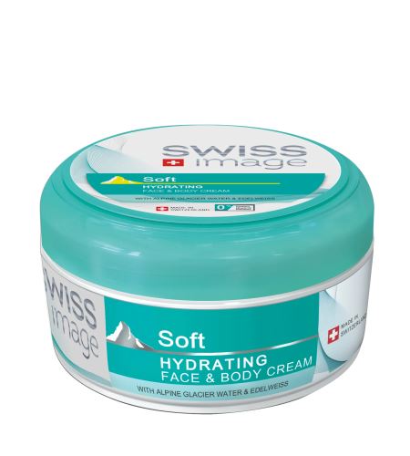 Swiss Image Body Care Soft Hydrating Face & Body Cream hydratačný krém na tvár a telo 200 ml