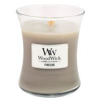 WoodWick Fireside vonná sviečka s dreveným knôtom 275 g