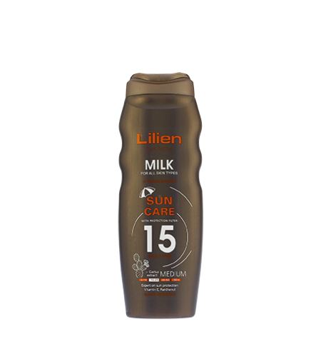 Lilien Sun Active opaľovacie mlieko SPF 15 200 ml