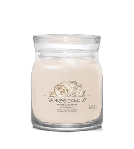 Yankee Candle Warm Cashmere signature sviečka stredná 368 g