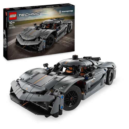LEGO® Technic 42173 Sivé hyperauto Koenigsegg Jesko Absolut