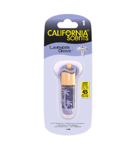 California Scents Hanging Vial Lavender Grove vôňa do auta 5 ml