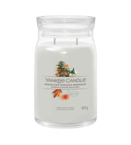 Yankee Candle Woodland Weekend Memories podpisová sviečka veľká 567 g