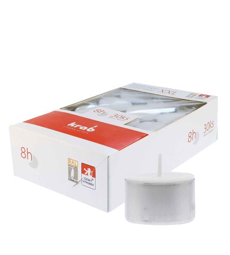 Krab XXL 8h čajová sviečka 30 ks