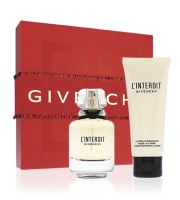 Givenchy L&#39;Interdit parfumovaná voda 50 ml + telové mlieko 75 ml Pre ženy darčeková sada