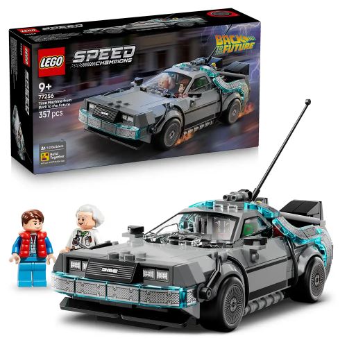 LEGO® Speed Champions 77256 Stroj času z filmu Návrat do budúcnosti