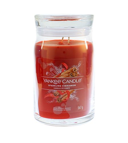 Yankee Candle Sparkling Cinnamon signature sviečka veľká 567 g