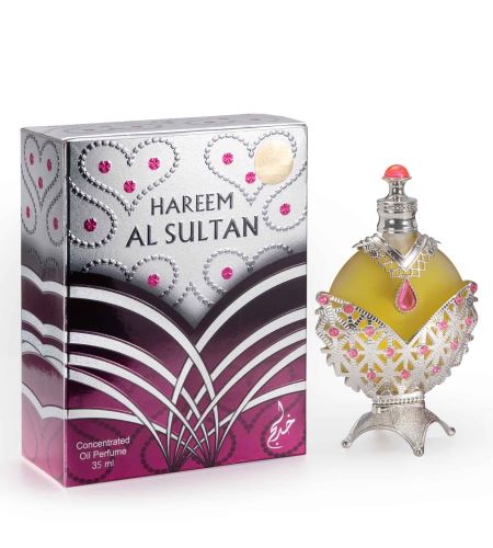 Khadlaj Hareem Al Sultan Silver parfémovaný olej unisex 35 ml