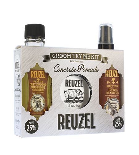 REUZEL Concrete Try Me Kit darčeková sada