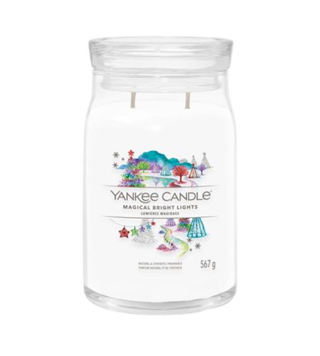 Yankee Candle Magical Bright Lights signature sviečka veľká 567 g