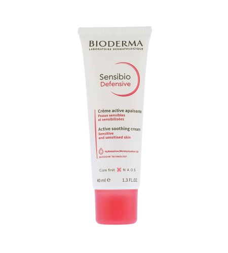 Bioderma Sensibio Defensive aktívny upokojujúci krém s ľahkou textúrou 40 ml