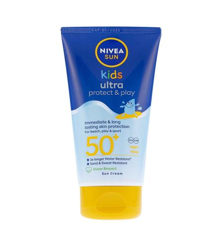 Nivea Sun Kids Ultra Protect & Play mlieko na opaľovanie SPF 50+ 150 ml