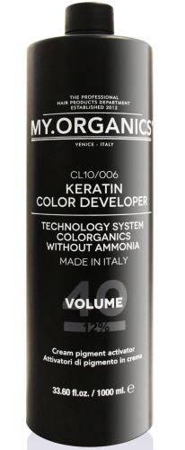 MY.ORGANICS Keratin Color Developer 40Vol farba 1000 ml