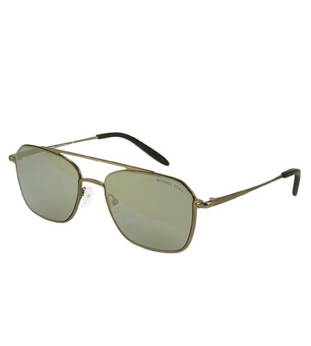 Michael Kors MK1086 12326G gunmetal zrkadl. efekt slnečné okuliare pánske 57x18x145 mm