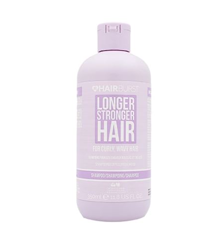 Hairburst Longer Stronger Hair Curly, Wavy Hair Shampoo hydratačný šampón na vlnité a kučeravé vlasy 350 ml