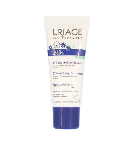 URIAGE Bébé 1st Cradle Cap Care Cream upokojujúci krém pre deti 40 ml