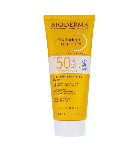 Bioderma Photoderm Lait Ultra slnečné mlieko SPF 50+ 200 ml
