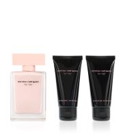 Narciso Rodriguez For Her darčeková sada pre ženy parfumovaná voda 50 ml + telové mlieko 50 ml + sprchový gél 50 ml (1)