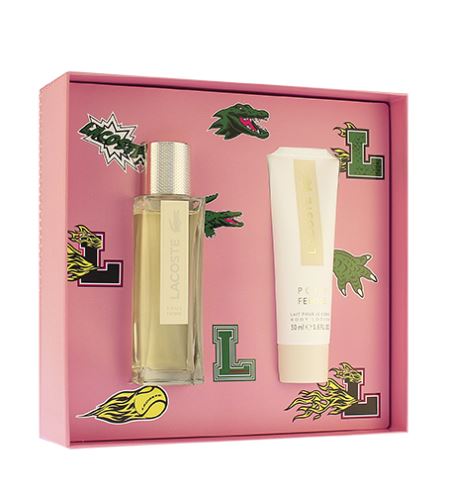 Lacoste Pour Femme darčeková sada pre ženy parfumovaná voda 50 ml + telové mlieko 50 ml