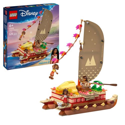 LEGO® │ Disney Princess 43270 Vaiana a dobrodružstvo na kanoe