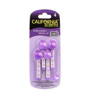 California Scents Vent Stick Monterey Vanilla vôňa do auta 4 ks