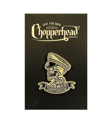 Chopperhead Pin's Skelleton odznak