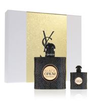 Yves Saint Laurent Black Opium parfumovaná voda 50 ml + parfumovaná voda 7,5 ml Pre ženy darčeková sada