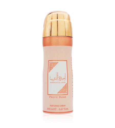 Asdaaf Ameerat Al Arab Prive Rose telový sprej pre ženy 200 ml