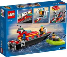 LEGO® City 60373 Hasičskázáchranná loď ačln (1)