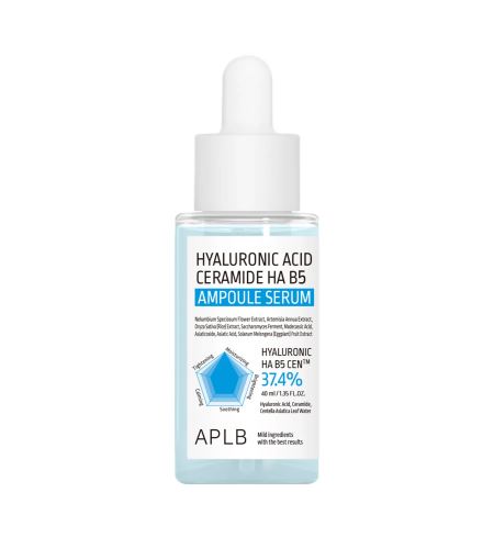 APLB Hyaluronic Acid Ceramide Ha B5 Ampoule Serum hydratačné ampulkové sérum 40 ml